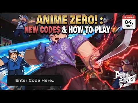 11 NEW CODES & HOW TO PLAY Anime Zero ROBLOX | OCTOBER 04, 2026